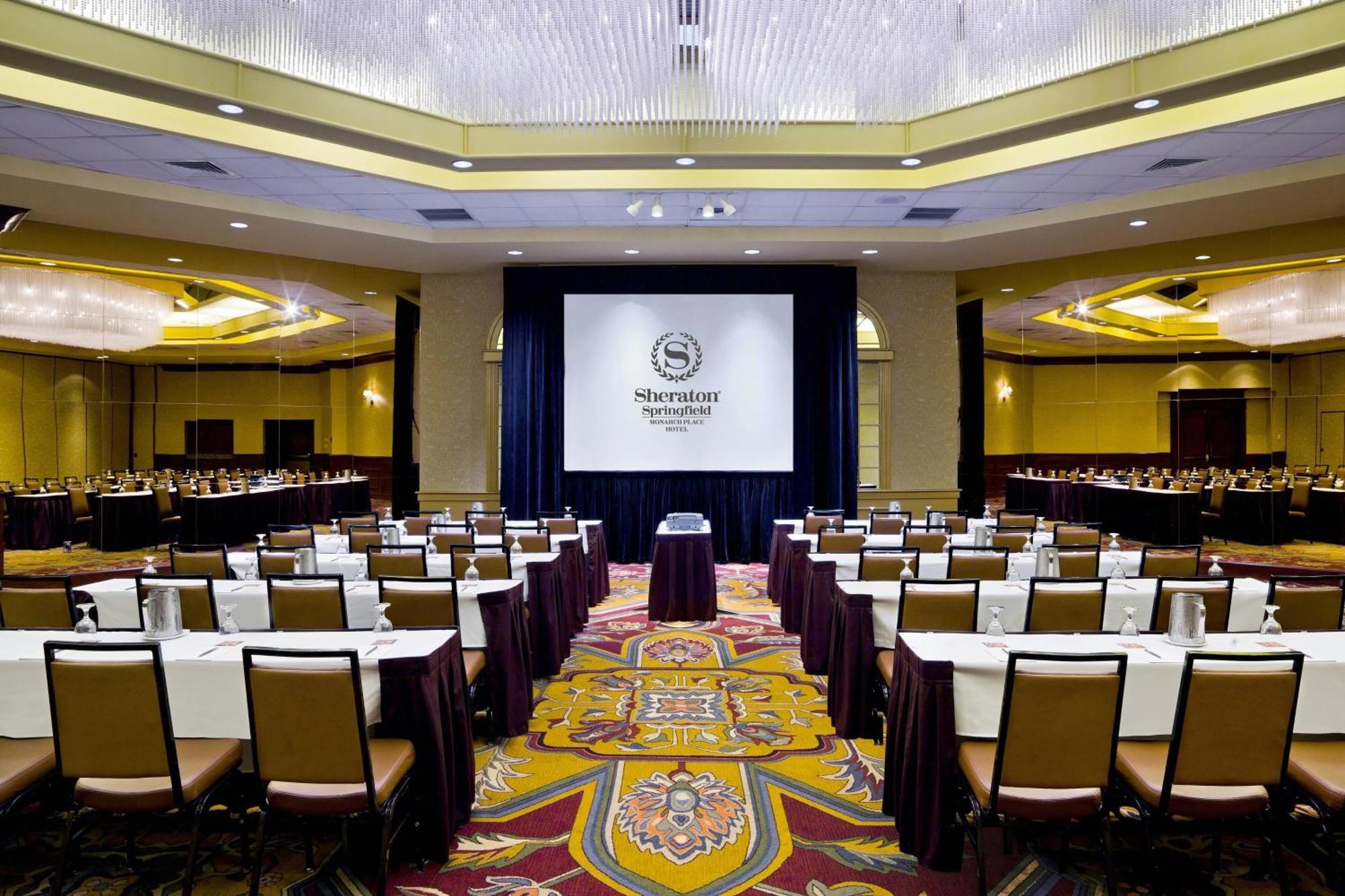 Sheraton Springfield Monarch Place Hotel Экстерьер фото